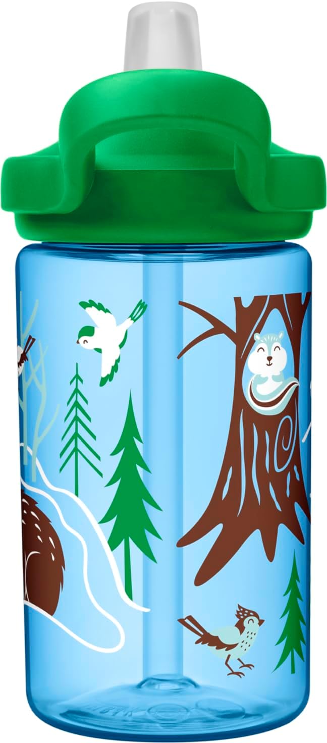 14 oz Kids Water Bottle with Straw Top E354941