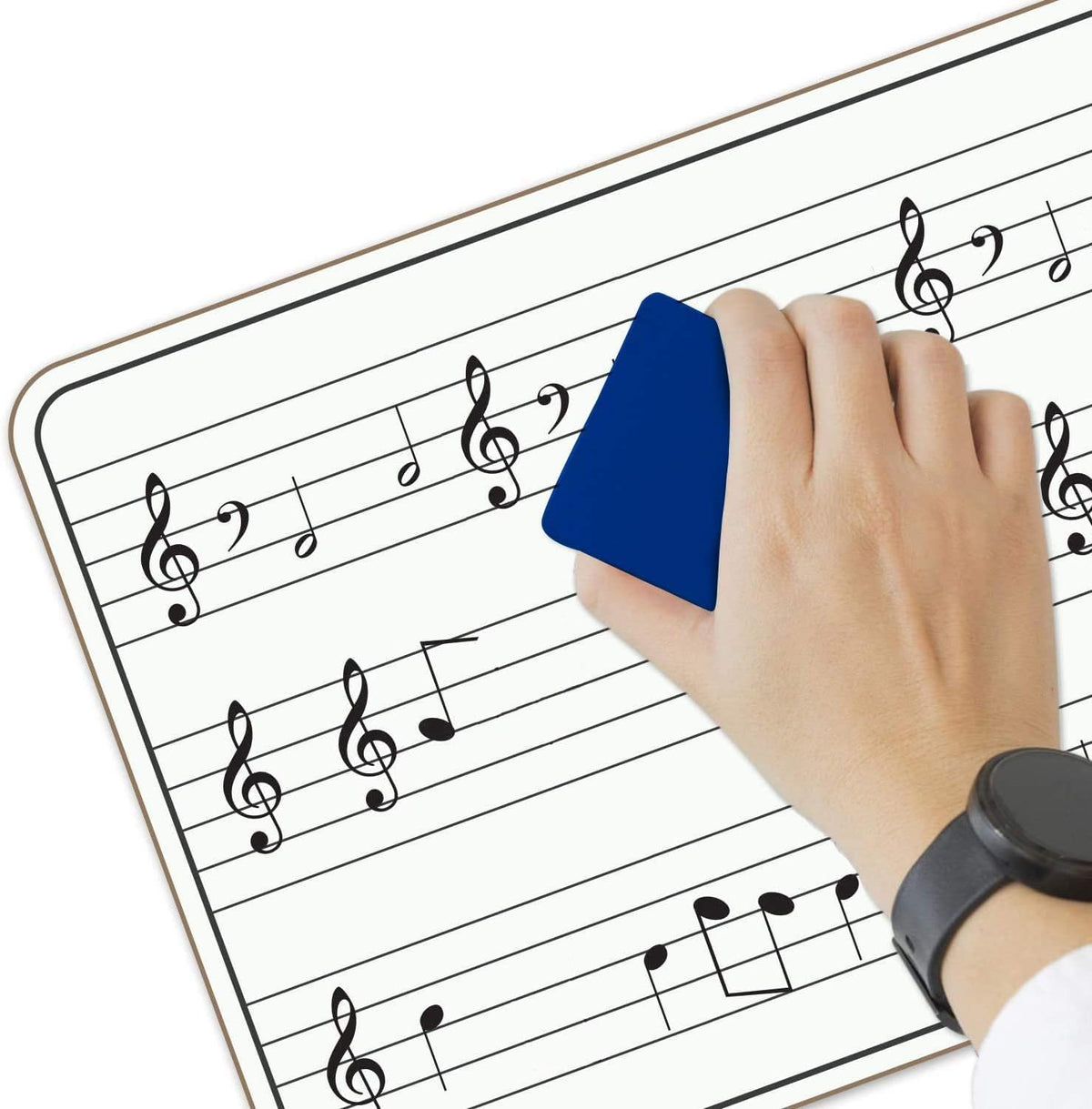 24 Pack Dry Erase Music Staff White Boards 9X12 Inch Double Sided Whiteboard C164543