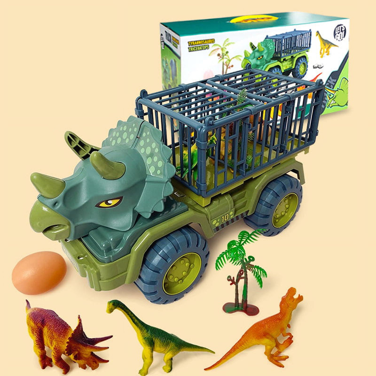 Large Dinosaur Carrier Truck Toys U417717