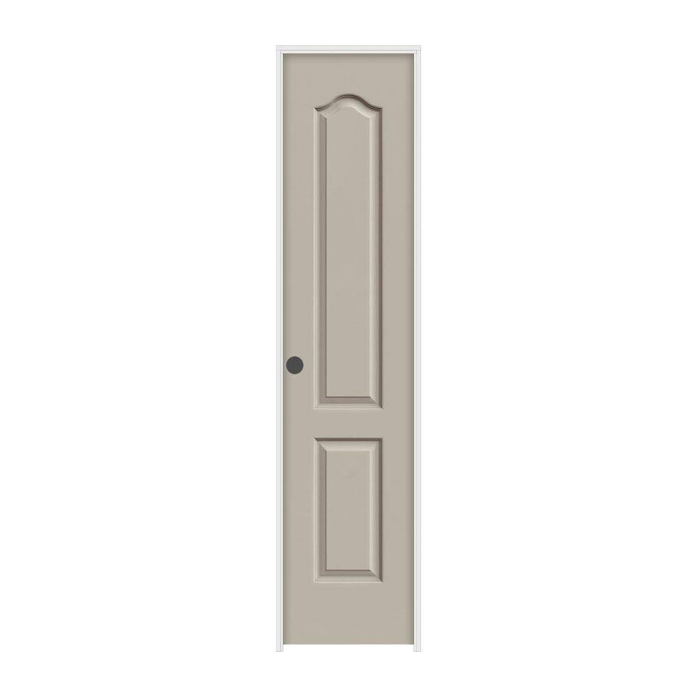 18 in. x 80 in. Textured Solid Core Molded Composite MDF Single Prehung Interior Door F889541