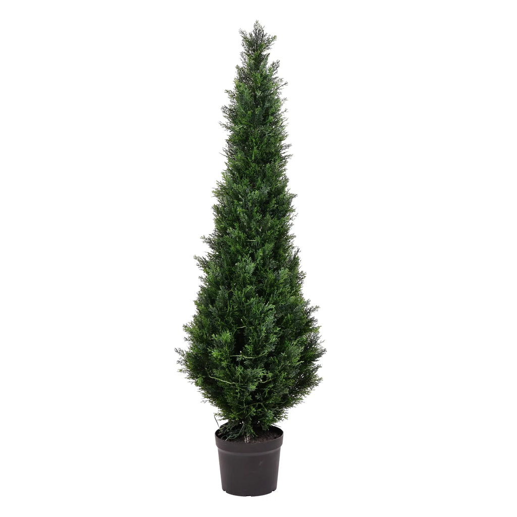 5' Artificial Potted Green Cedar Tree C780502