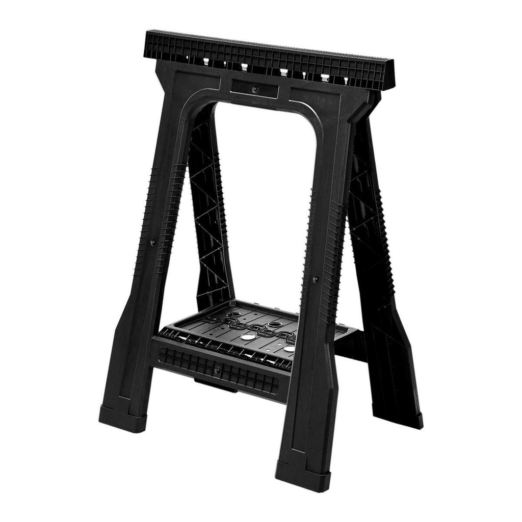 32 in. Polypropylene Folding Sawhorse, 500 lb. Capacity A188940