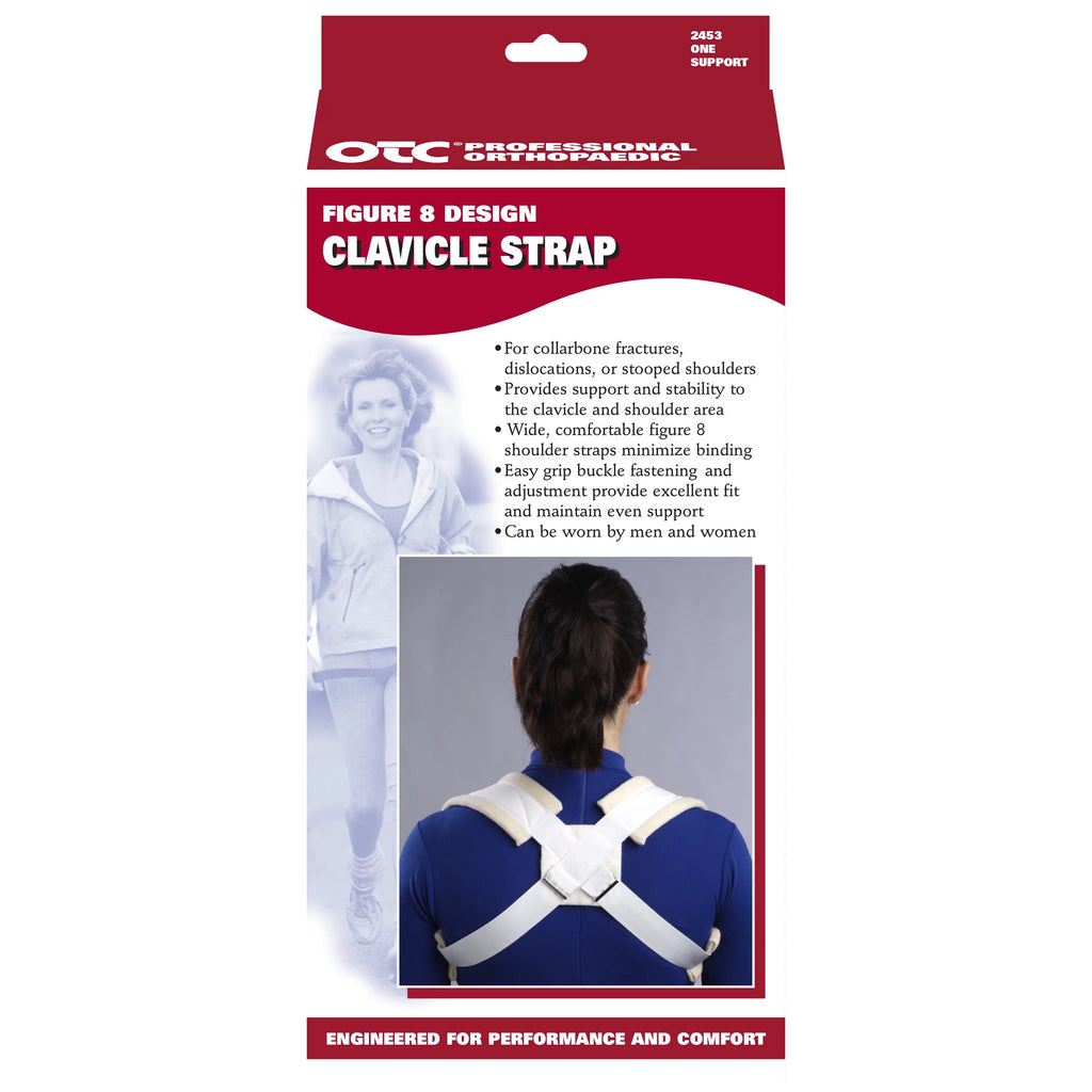 White X-Small Clavicle Strap Z17576