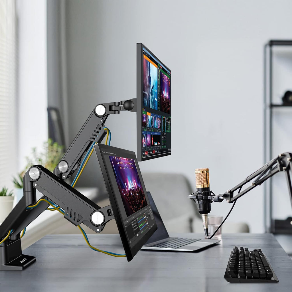 Dual 24-35 Monitor Arm Desk Mount B704557