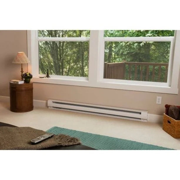 250 sq. ft. 5120 BTU Convection Baseboard Heater, 72" L Y66363
