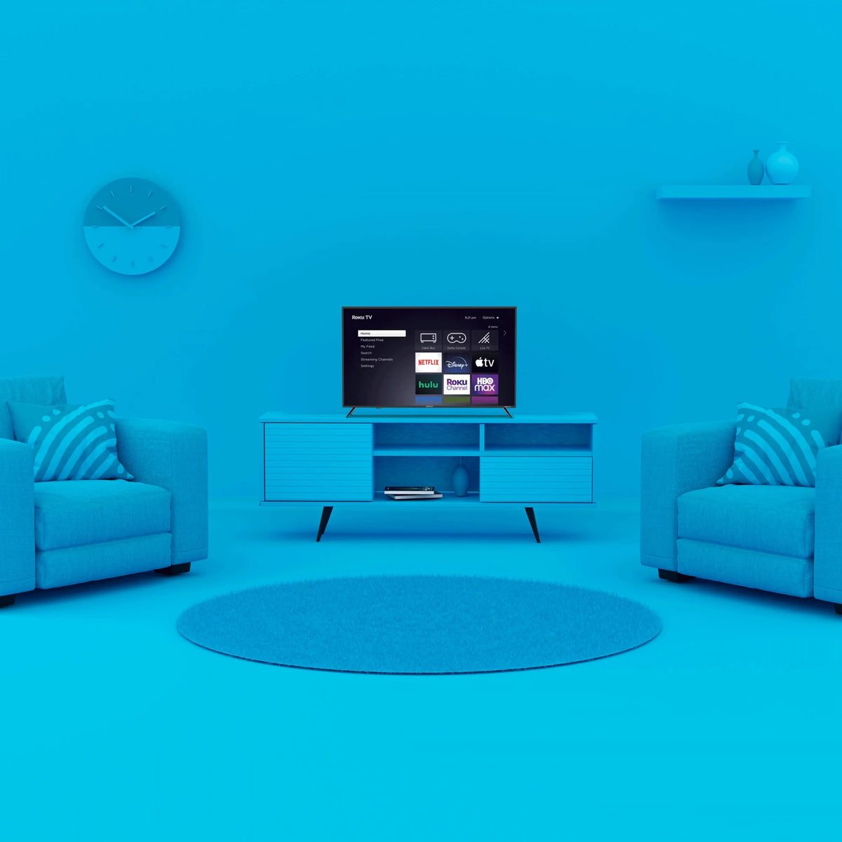 24" 720P HD Roku TV B8816