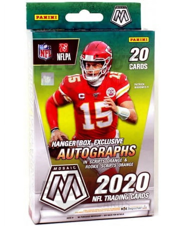 2020 Panini Mosaic NFL Football Trading Cards Hanger Box P5298