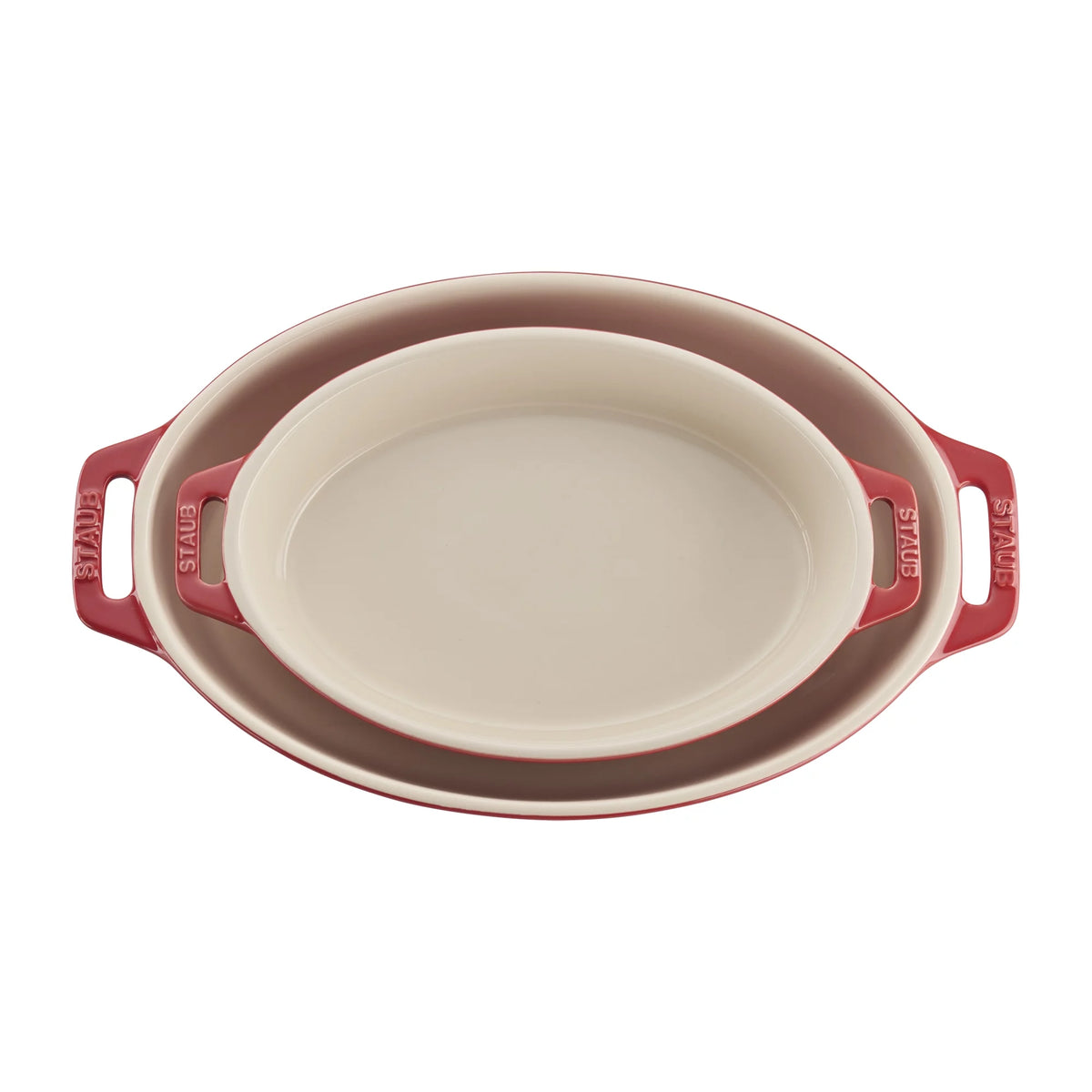 2-pc Oval Ceramic Baking Dish Set D416512