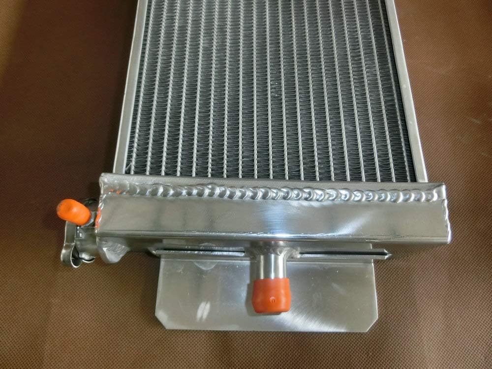 24"x8"x2.5" Aluminum Intercooler Heat Exchanger Radiator with Fans Q4221