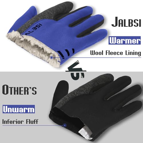 Thermal Wool Fleece Lined Insulated Touchscreen Winter Gloves Z61974