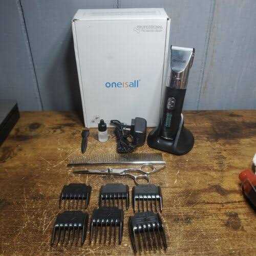 Cat Hair Trimmer 4 Speed Quiet Cordless Grooming Kit K78067