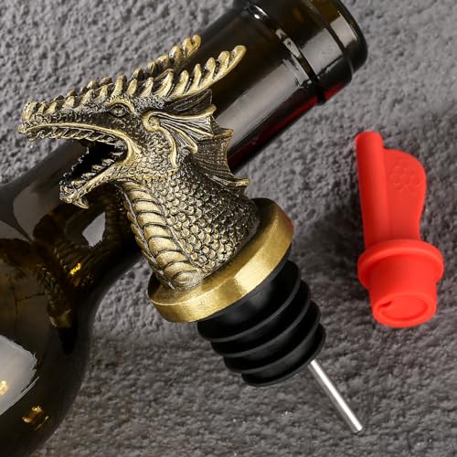 2-In-1 Wine Bottle Pourer and Stopper L261328