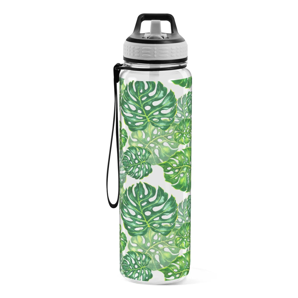 32oz Tritan Water Bottle with Straw Leakproof BPA Free Clear I2824
