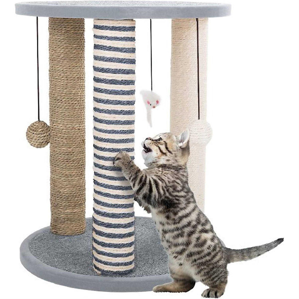 Cat Scratching Post with Toys H316