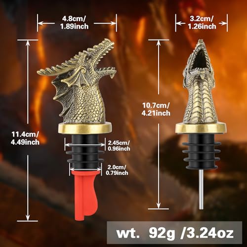 2-In-1 Wine Bottle Pourer and Stopper L261328