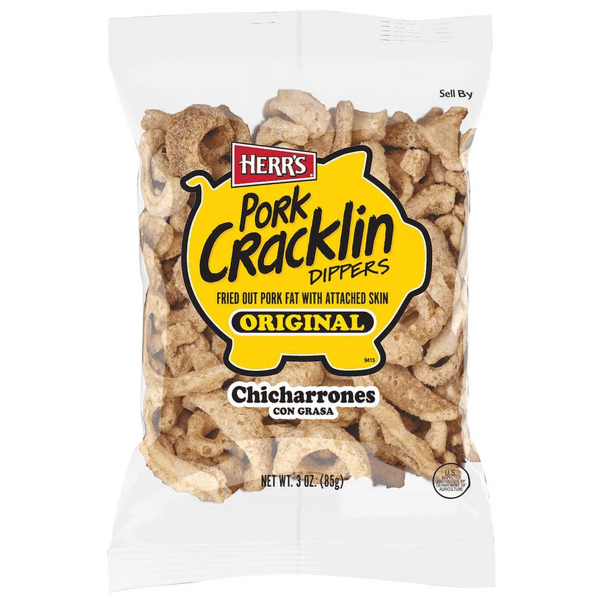 6-Pack 3 oz. Original Pork Cracklins V979