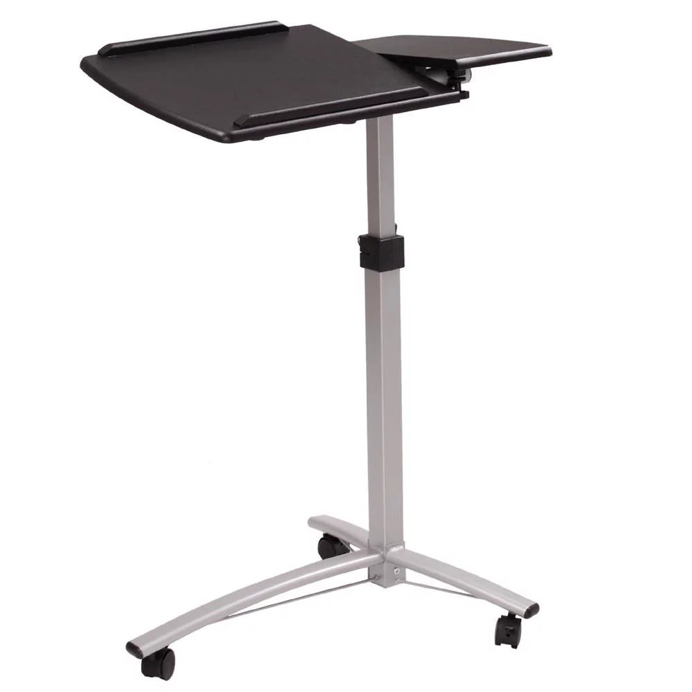 Adjustable Rolling Laptop Desk Cart U827746