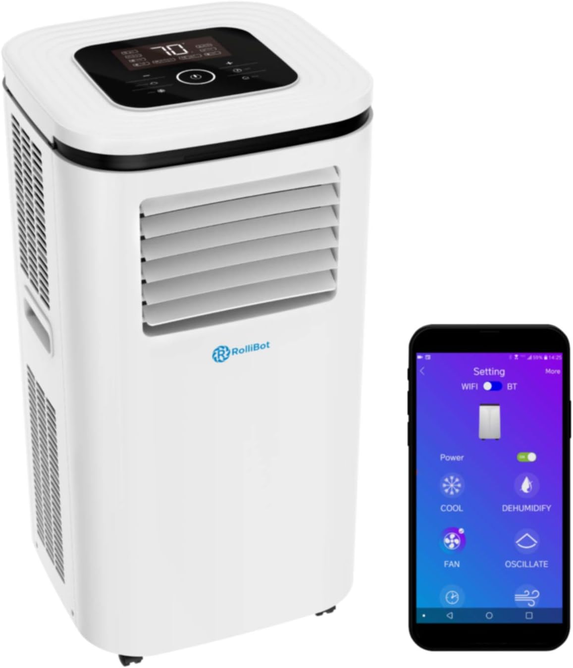 14000 BTU Smart Portable Air Conditioner Y839646