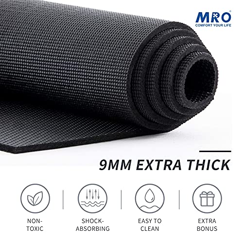 Extra Large Yoga Mat 12'x6' 9MM Non-Slip H89658