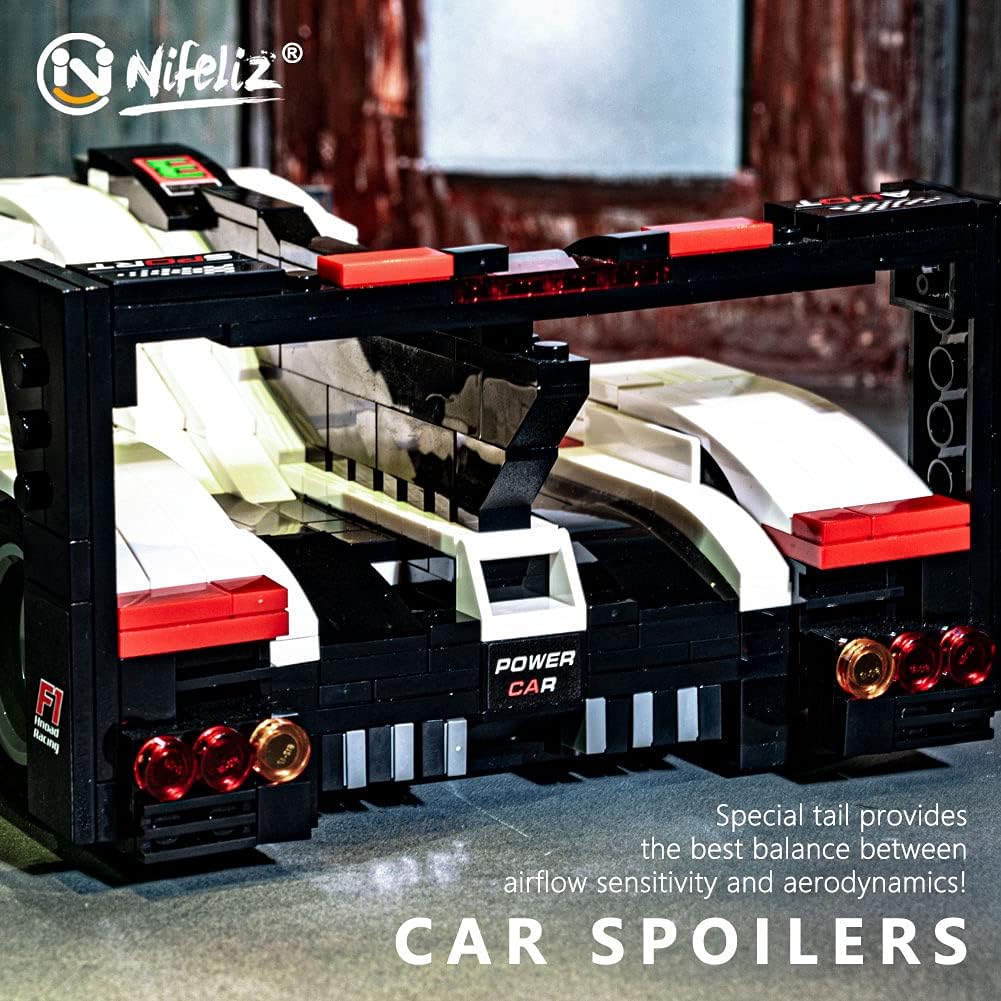 1:14 Scale Sports Car Building Blocks Model (1049Pcs) Pack of 2 R948158