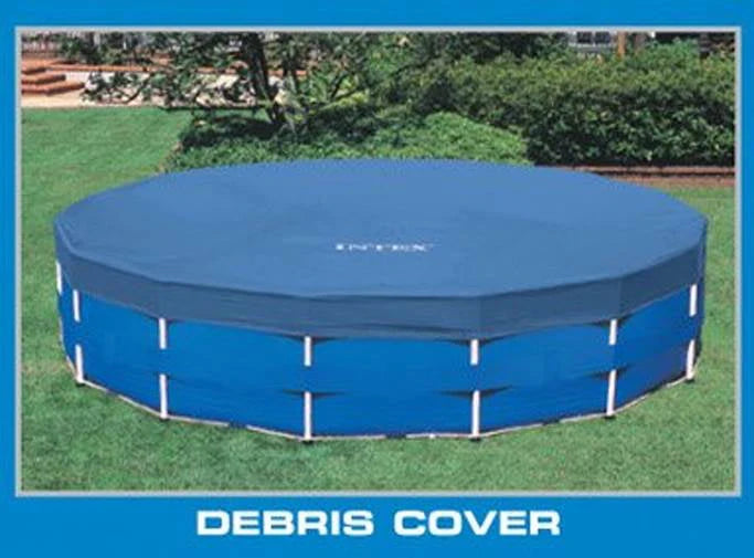 18ft x 48in Round Metal Frame Above Ground Swimming Pool Set S7567