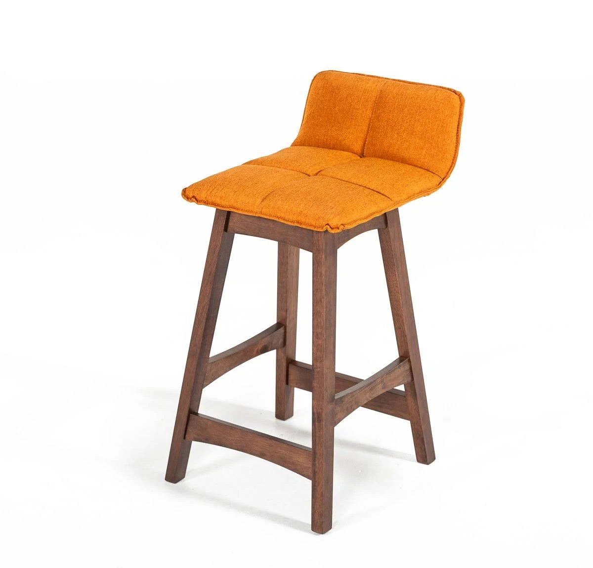 Orange Walnut Bar Stool (Set of 2) N74152