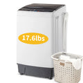 Full-Automatic Top Load Portable Compact Washing Machine 17.6 Lbs Capacity P822844