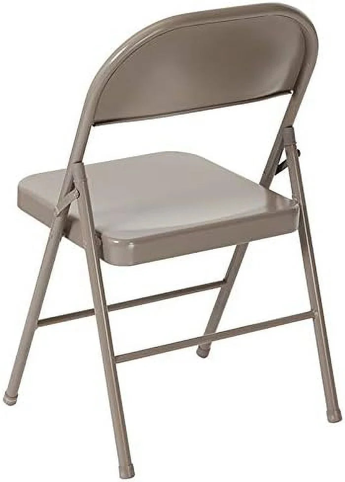 Gray Metal Folding Chair N391