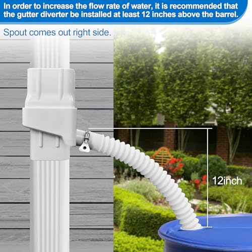 Black Rain Barrel Diverter Kit H32097