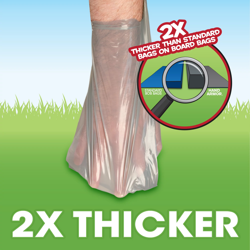 Extra Thick Multi Colored Dog Poop Bags with Easy Tie Handles, 200 Count Y59223