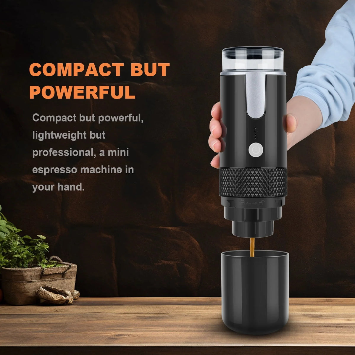 Portable Single Serve Coffee Maker Q3334