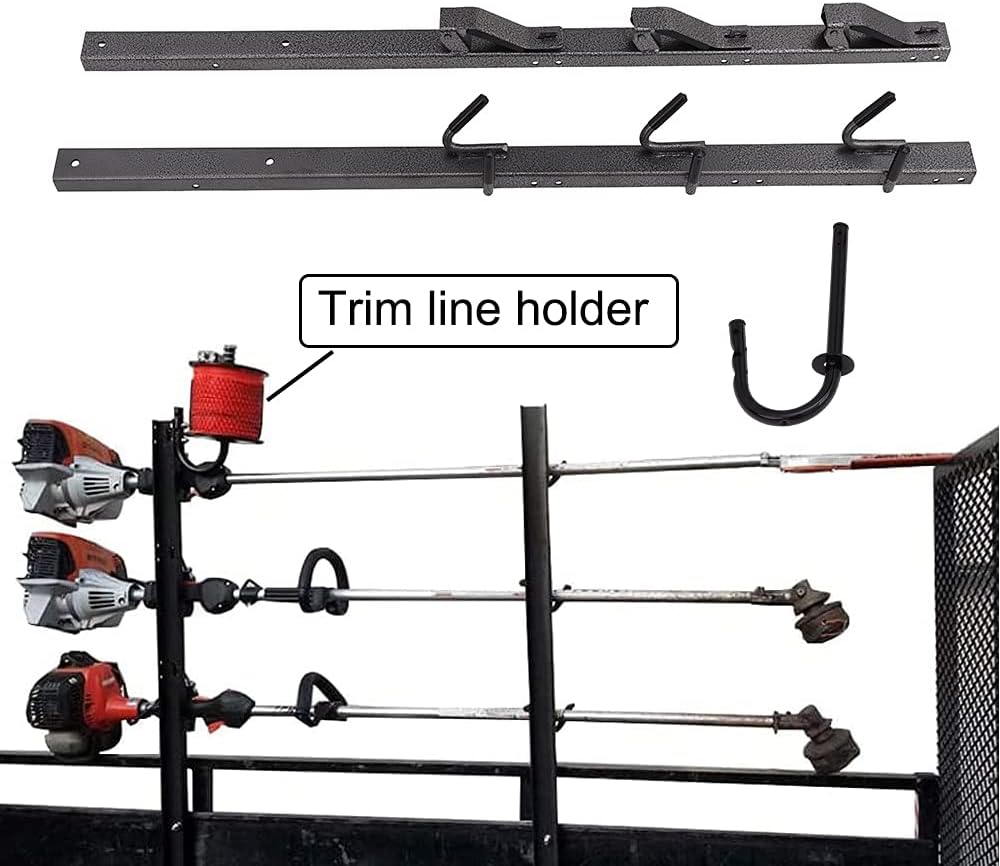 3 Place Trimmer Rack with Locks Pack of 2 Y732