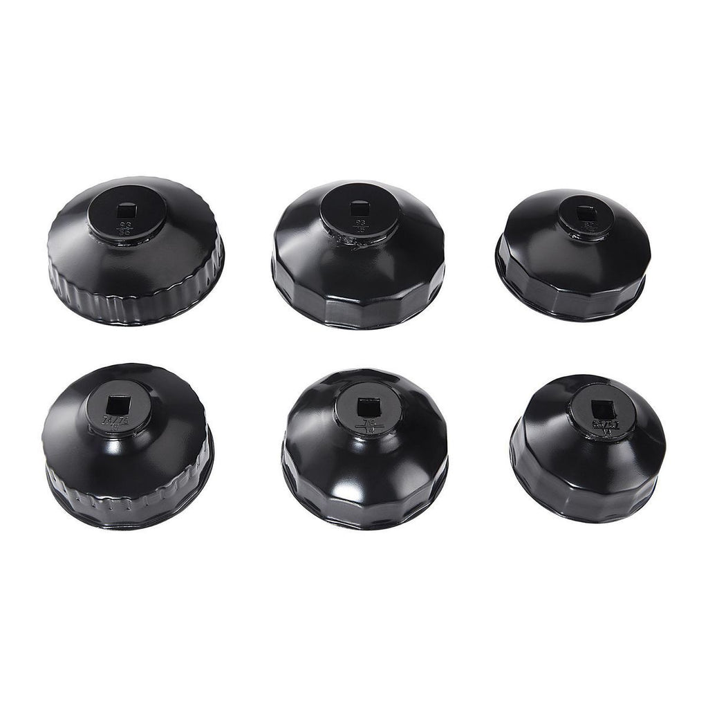 Oil Filter Wrench End Cap Set, 6-Piece B902205
