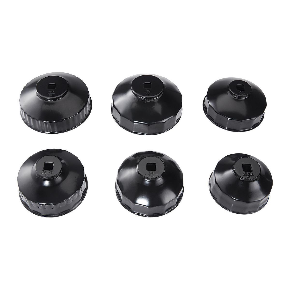 Oil Filter Wrench End Cap Set, 6-Piece B902205