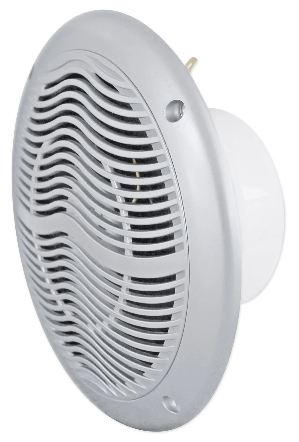 6.5 1200 Watt Waterproof Marine Boat Speakers 2-Way Silver A3172