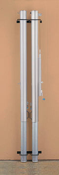 Wall Mounted Volleyball Post Storage Brackets T7124