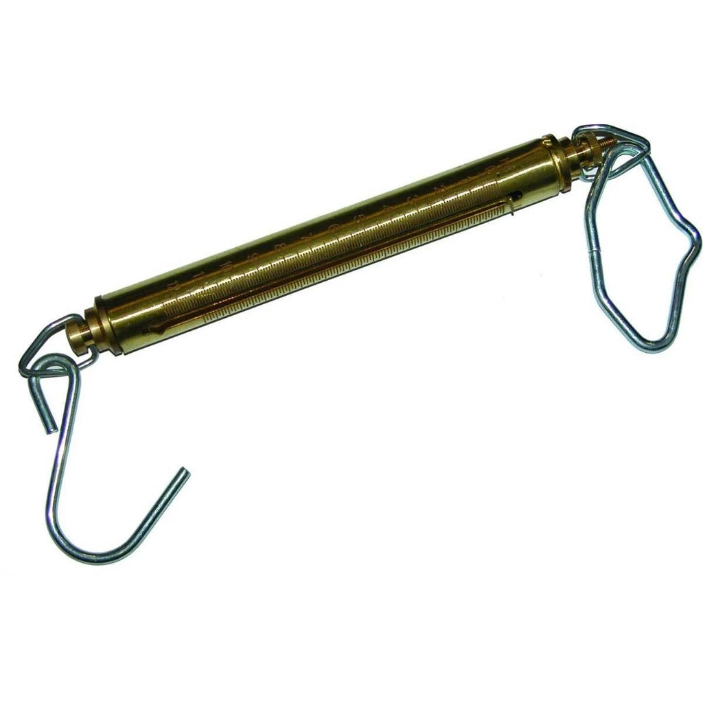 Brass 50 Pound Fishing Scale J86247
