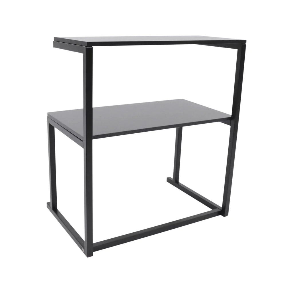 Black 3-Tier Printer Stand Storage Shelves C9448