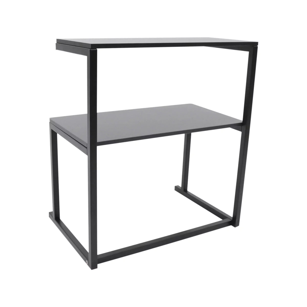 Black 3-Tier Printer Stand Storage Shelves C9448