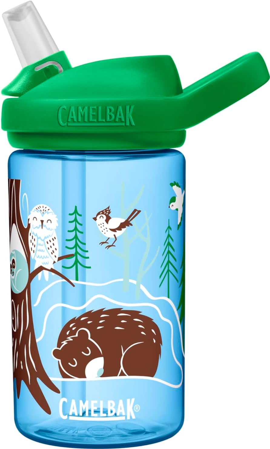 14 oz Kids Water Bottle with Straw Top E354941