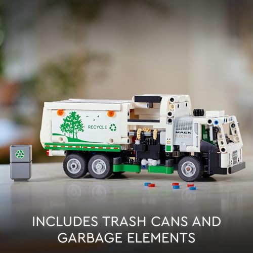 Buildable LEGO Technic Mack LR Electric Garbage Truck Toy D158