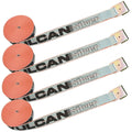 2 inch x 30 foot Winch Strap with Flat Hook, 4 Pack F30454