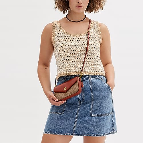 Coated Canvas Crossbody M12718