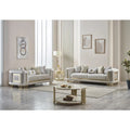 Cream Loveseat T171