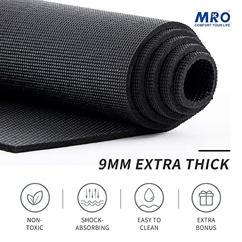 Extra Large Yoga Mat 12'x6' 9MM Non-Slip H89658