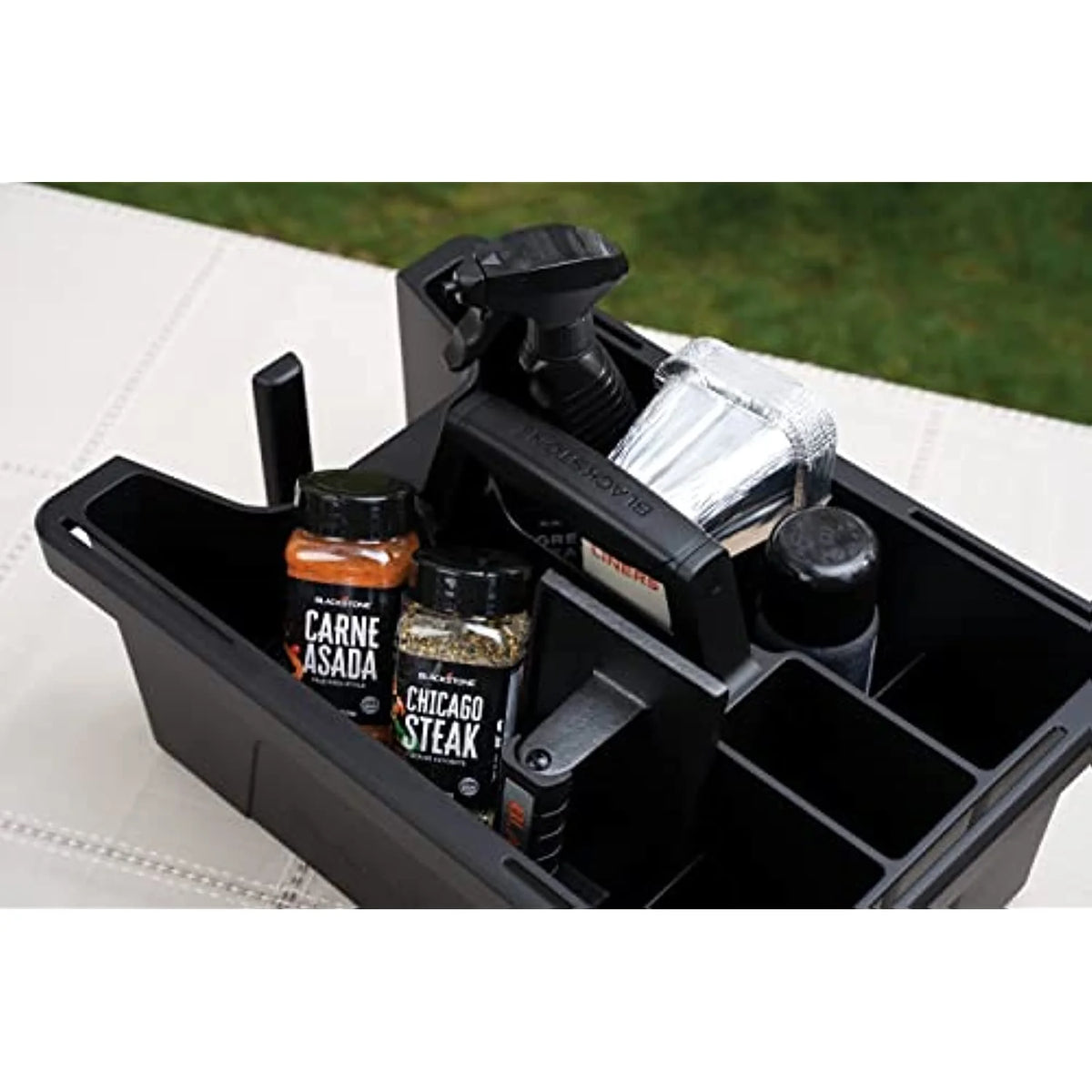 Black Plastic Accessory Organizer A8155