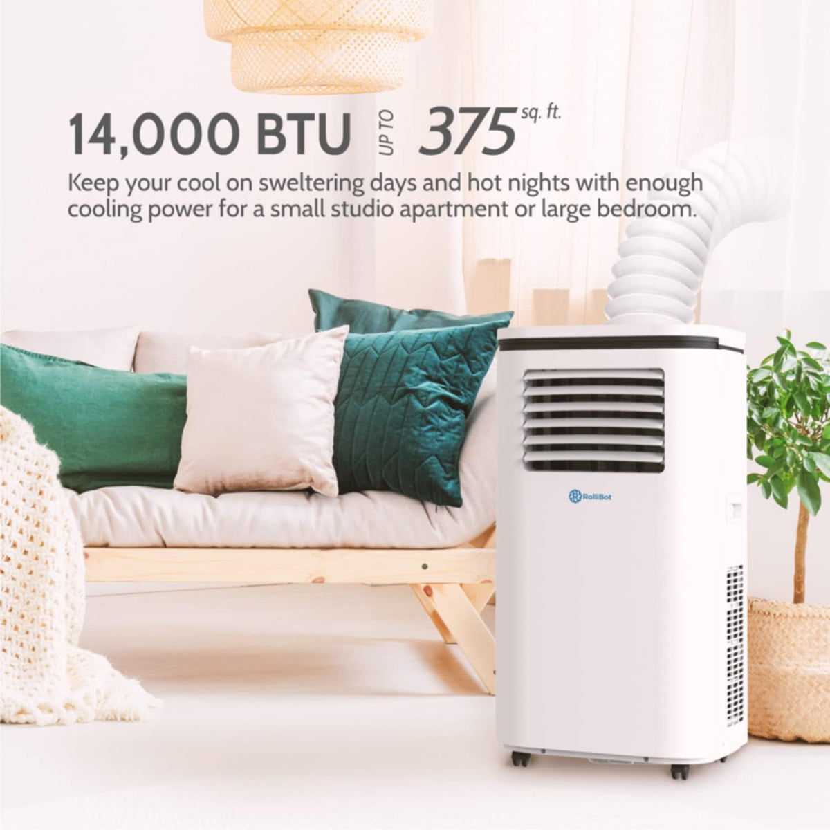 14000 BTU Smart Portable Air Conditioner Y839646