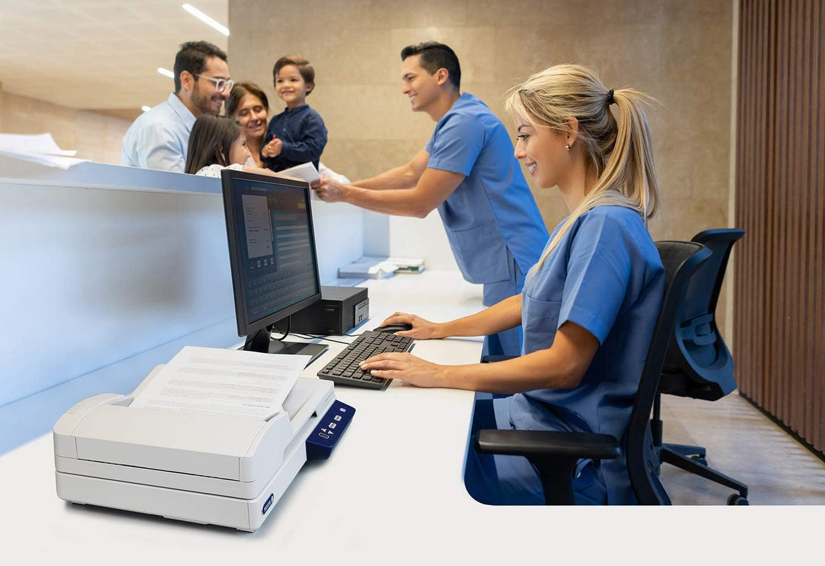 Flatbed Document Scanner with Automatic Document Feeder B417252
