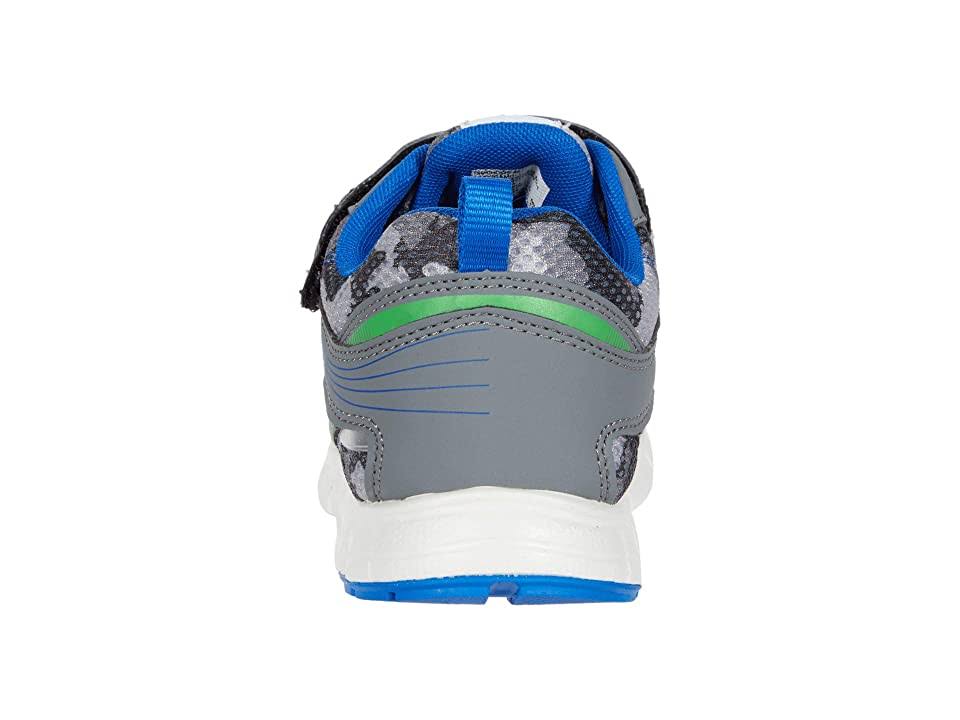 Kids Gray Camo Sneakers H1621