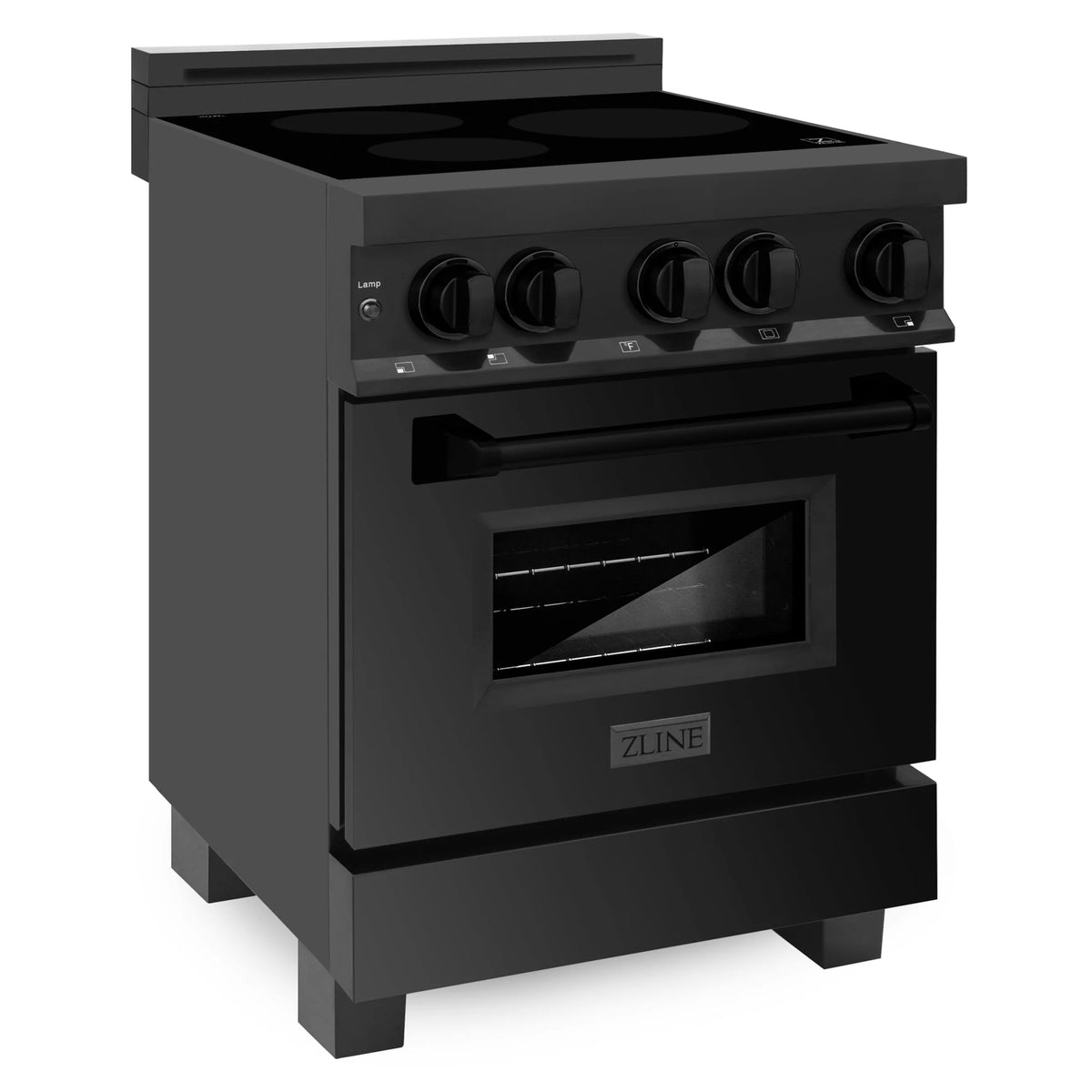 24 2.8 cu. ft. Black Stainless Steel Induction Range V7964
